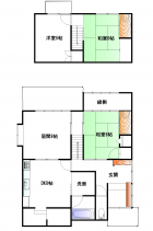 西岐波自由が丘の間取り画像