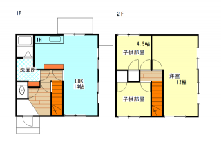 今村北二丁目２０番８号の間取り画像