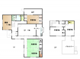 新価格！南小羽山二丁目一戸建ての間取り画像