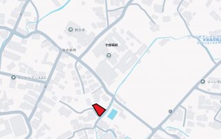 宇部高そば　 １７０坪の地図画像