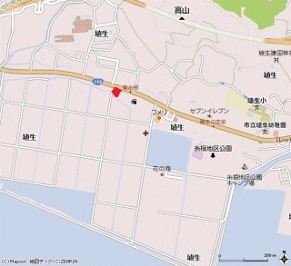 埴生東糸根の地図画像